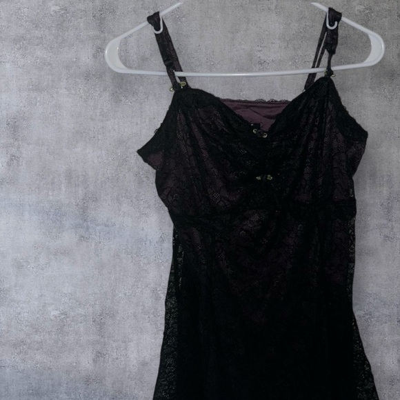 Purple gothic dress - Picture 2 of 3